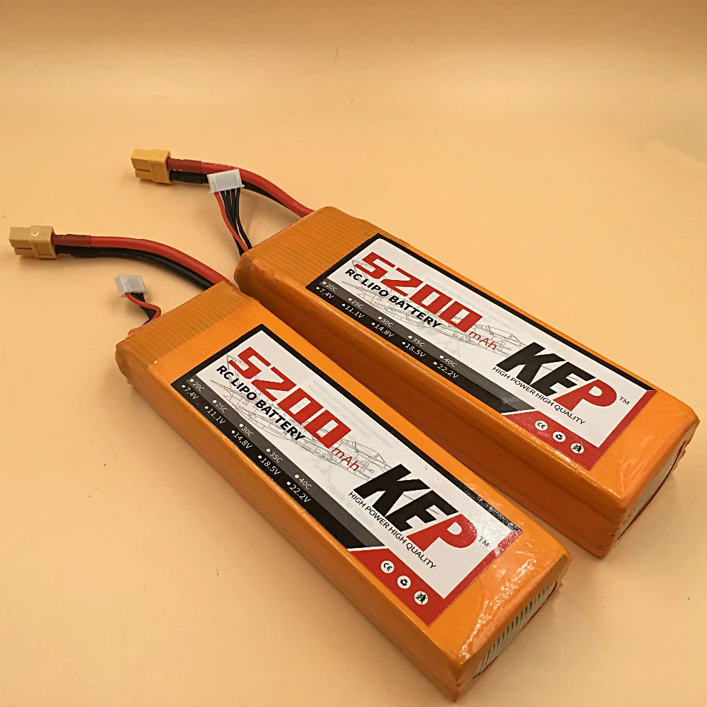 KEP 4S RC Lipo аккумулятор 14 8 v 5200mAh 30C Max 60C для самолета вертолета автомобиля лодки