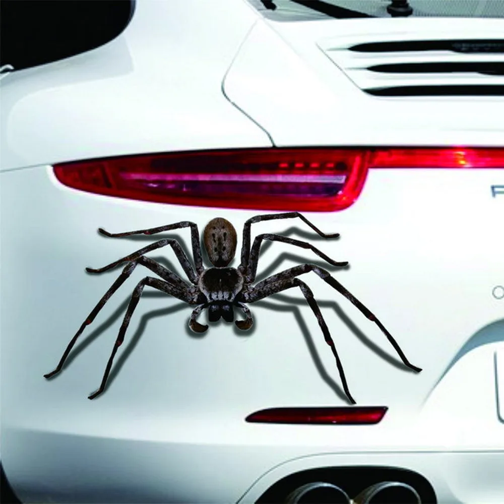 Новинка 2019 автомобильные наклейки Spide с росписью на Хэллоуин автомобильная