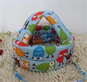 QIUWU New kid baby toddler cap anti-collision protective hat infant safety helmet soft comfortable Security Head Protection | Детская