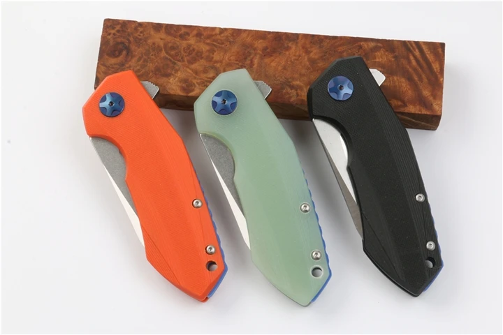 Тактический складной нож ZT0456 D2 клинок С флиппером и шарикоподшипником рукоятка