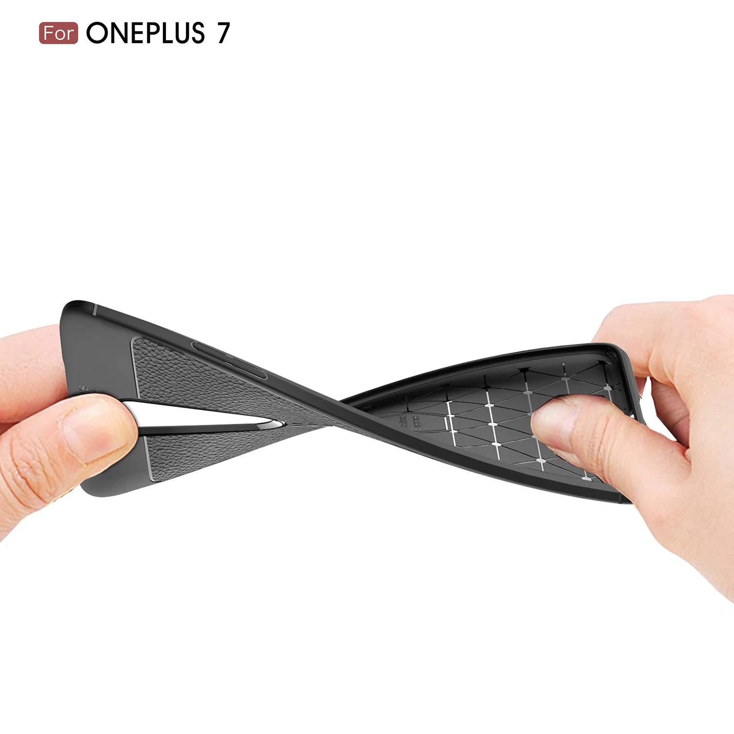 Чехол OnePlus 7 pro мягкий силиконовый чехол из ТПУ углеродного волокна для 6T телефона