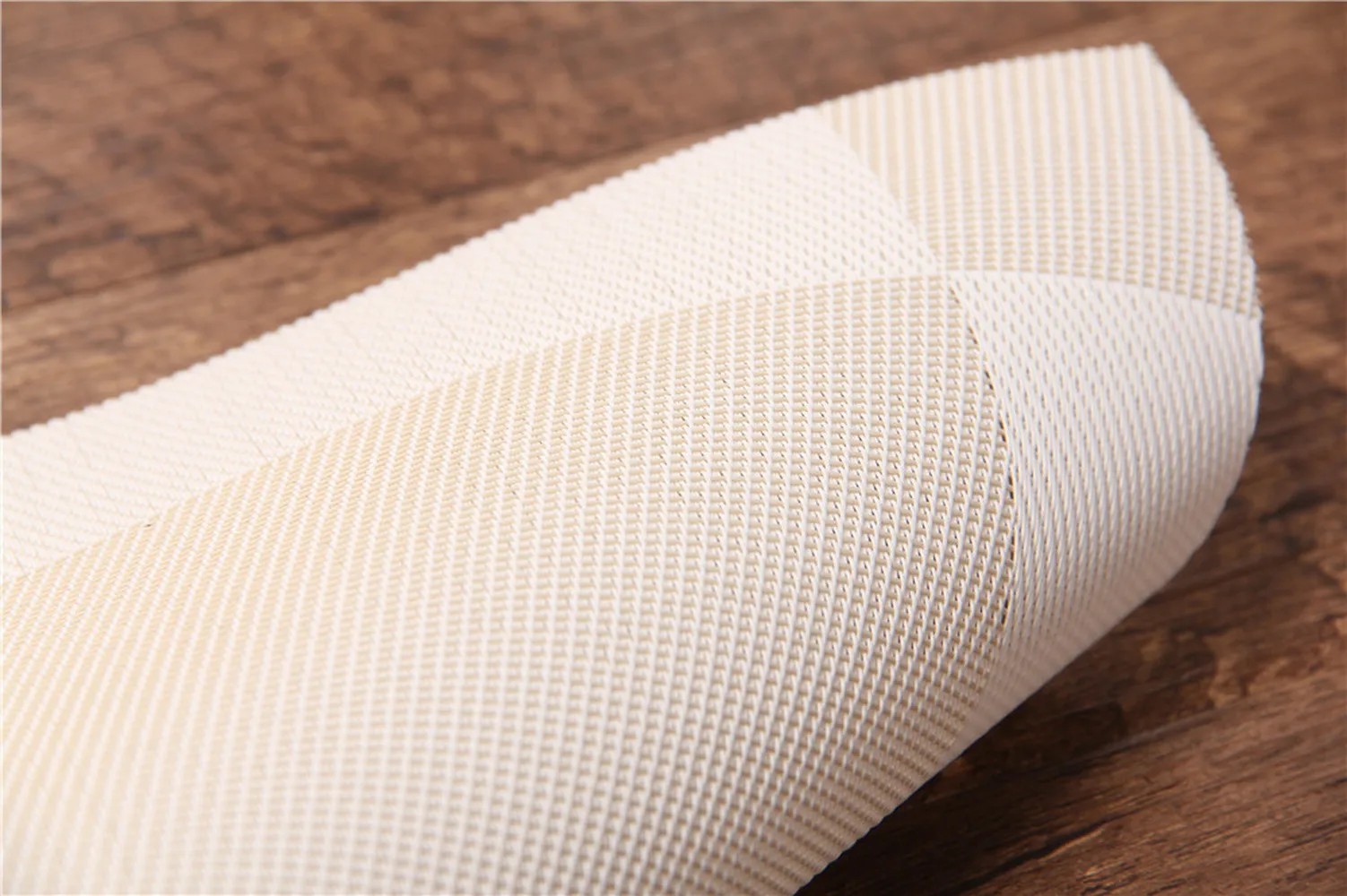 4 шт./компл. Nordic Non slip Коврик из ПВХ с металлическим эффектом тканые моющиеся