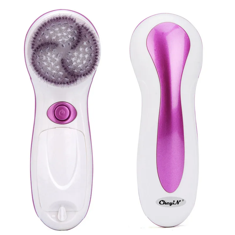 5 в 1 электрическая чистка лица Глубокая кистей пор массажер лицо тело удаление