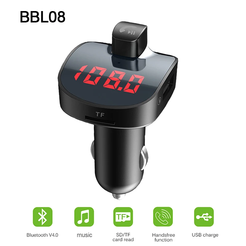 Автомобильный Bluetooth fm-передатчик автомобильный fm-модулятор автомобильная