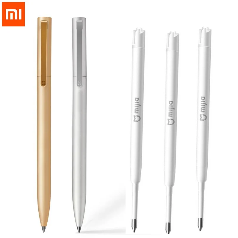 2018 металлическая ручка Xiaomi Mijia для подписи 0 5 мм PREMEC гладкий Швейцарский стержень