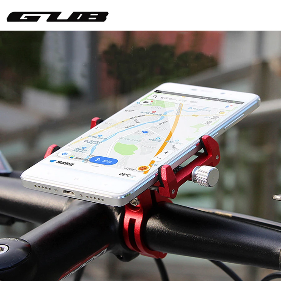 GUB PLUS 8 Алюминиевый держатель для телефона для велосипеда MTB Горный шоссейный велосипед мотоциклетный Мобильный держатель для велосипедного кронштейна