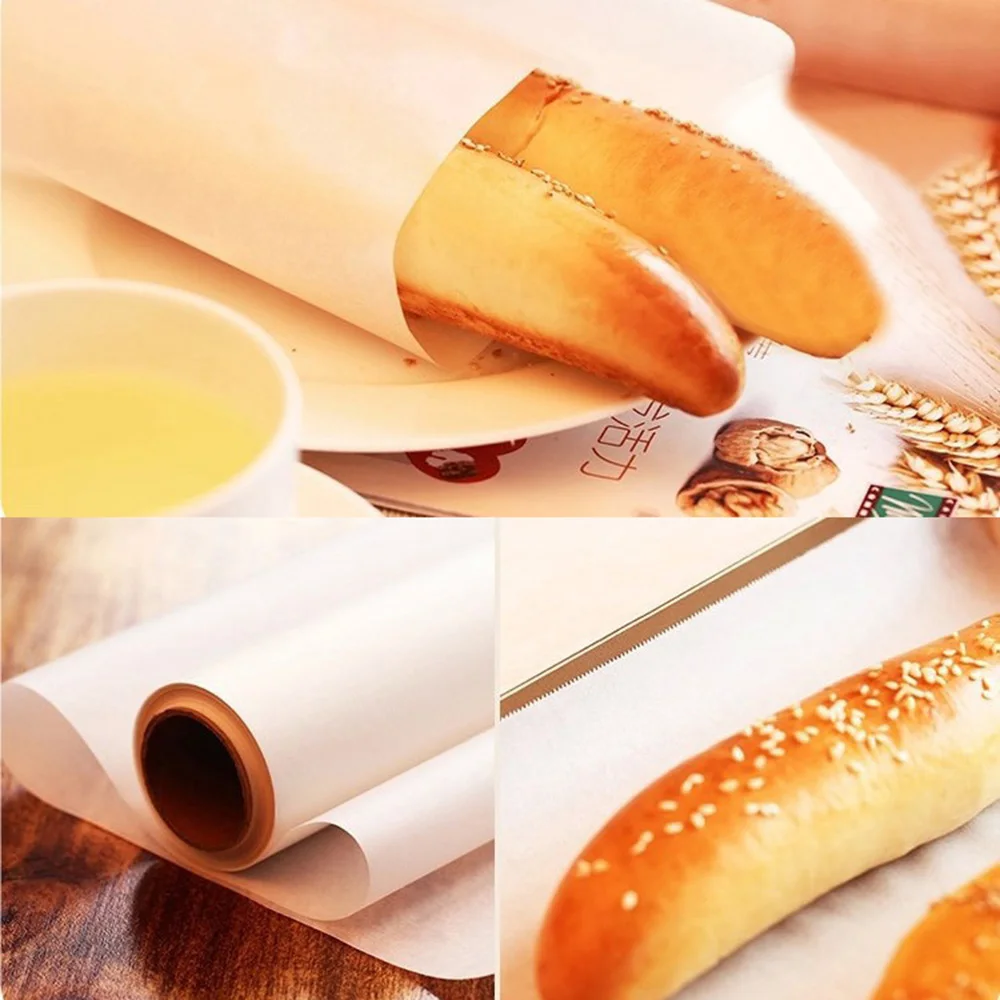 20 м антипригарная бумага для пергамента силиконовый коврик выпечки в духовке