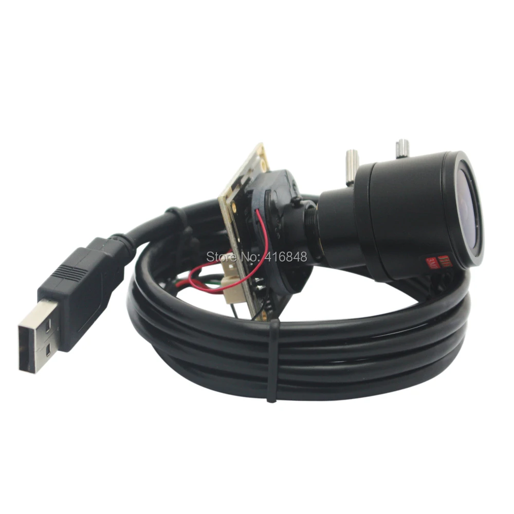 H.264 MJPEG YUY2 usb микро камера для видеонаблюдения модуль 2 8 12 мм варифокальный