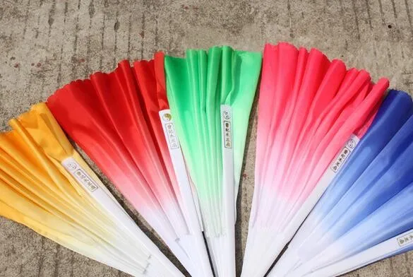 

20pcs/lot Free Shipping New Arrival Chinese dance fan silk veil 5 colors available For Wedding Party favor gift