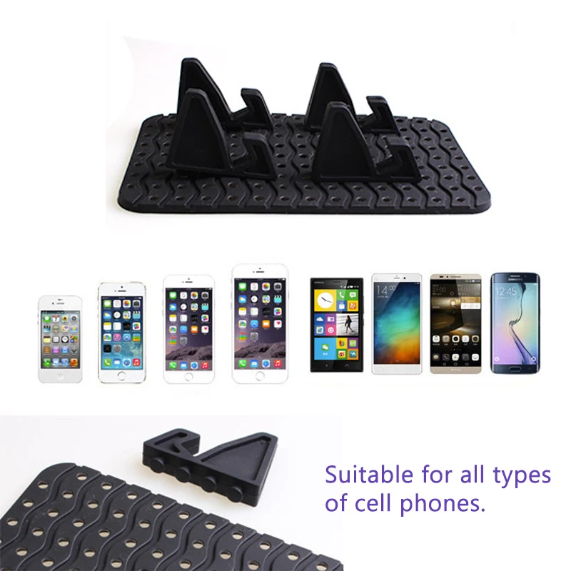 Автомобильный парковочный коврик-подставка для телефона 1 комплект нескользящий