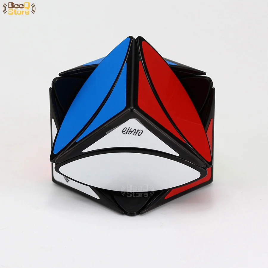 Qiyi Mofangge головоломка Ivy Cube Magic Cube Скорость головоломки, развивающие игрушки для детей черный цветной Цветной корпус странные Sharp