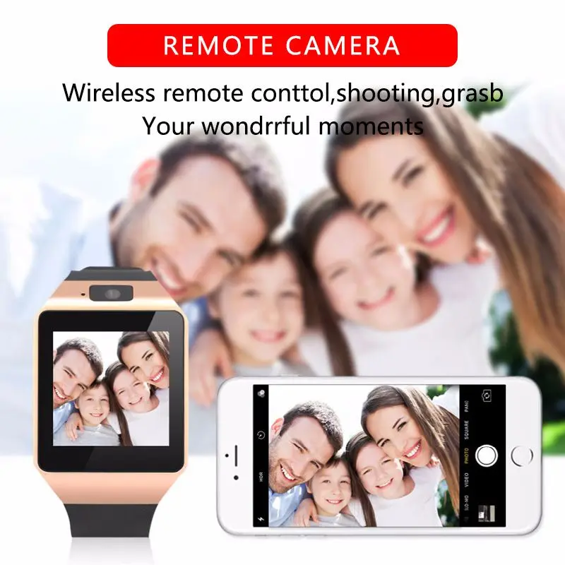 bluetooth smart watch men android phone bluetooth watch waterproof camera sim card smartwatch call bracelet watch dz09 free global shipping