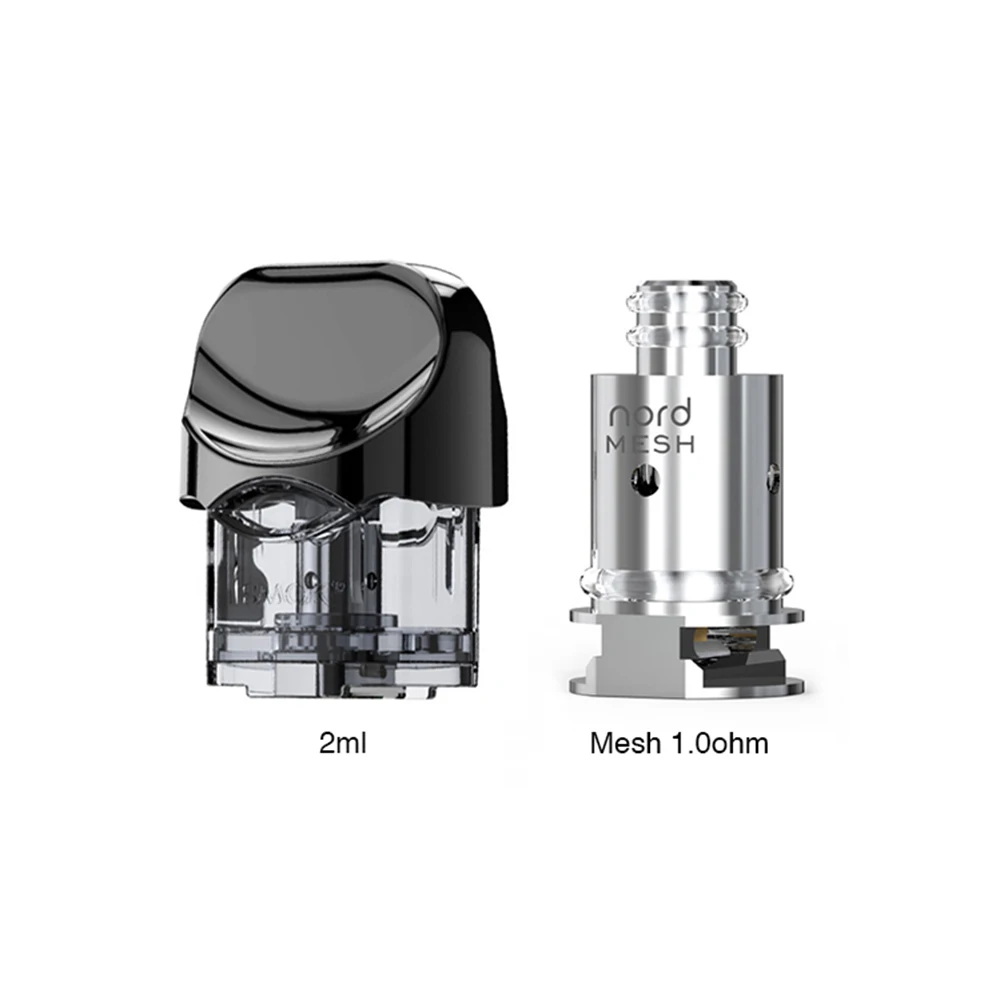 Оригинальный 3 шт/6 шт SMOK NOVO Замена Pod 2 мл емкость для комплект Электронная