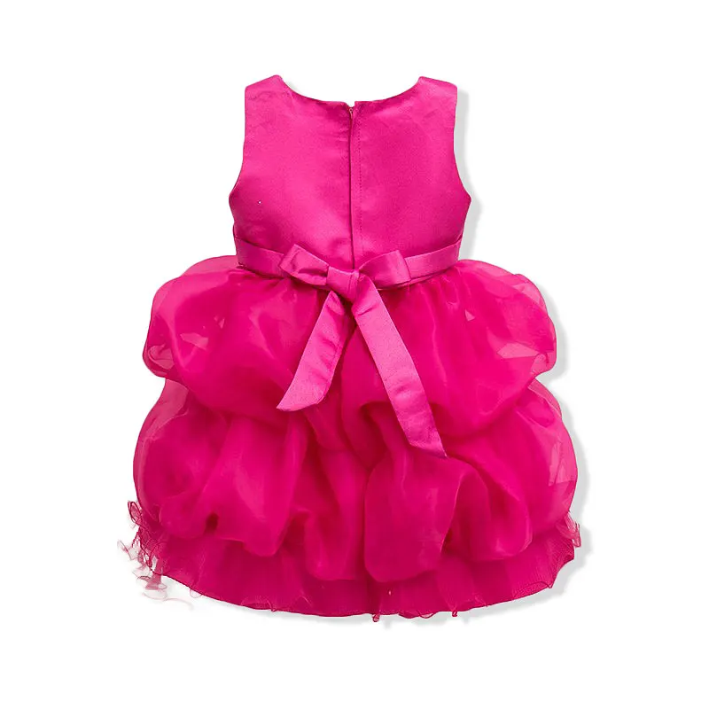 Тотальная распродажа, vestido infantil одежда от «Aile Rabbit», платье для девочек модное платье для девочек Свадебная вечеринка, пышное платье принцессы, платье с цветочным принтом детская одежда