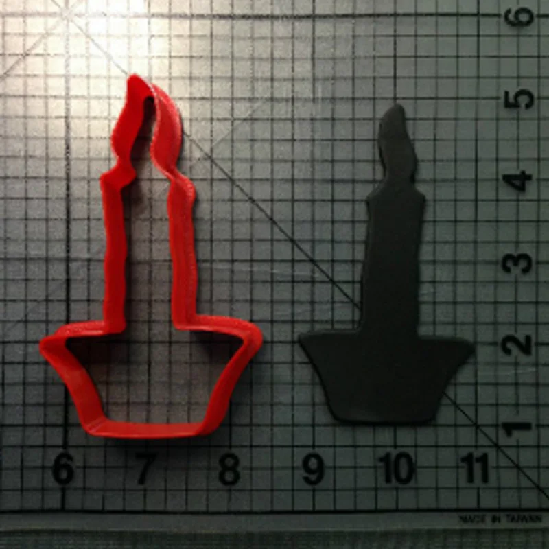 Формочки для печенья серии свечи инструменты украшения тортов с 3D принтом на