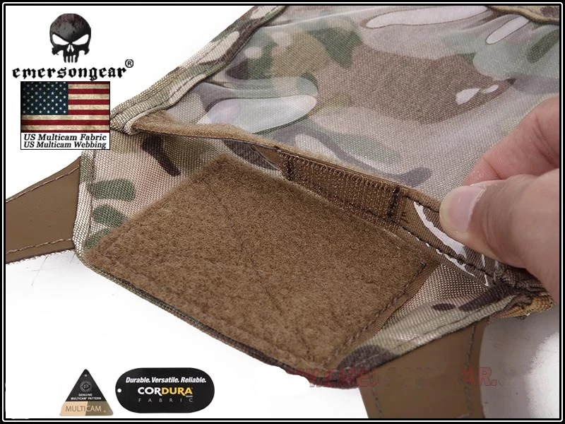 Emersongear армейский веер тактический Чехол для ID карты патч шейный ремешок и органайзер для кредитных карт ID держатель для карт подлинный US multicam