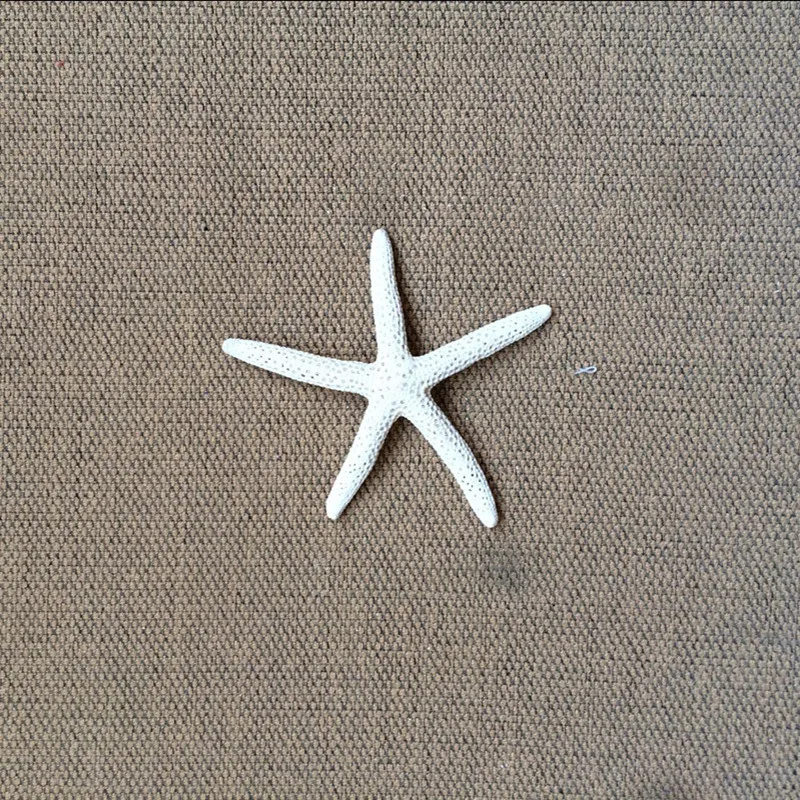 1 шт. 6 9 см белый натуральный палец Морская звезда свадебный Декор праздвечерние