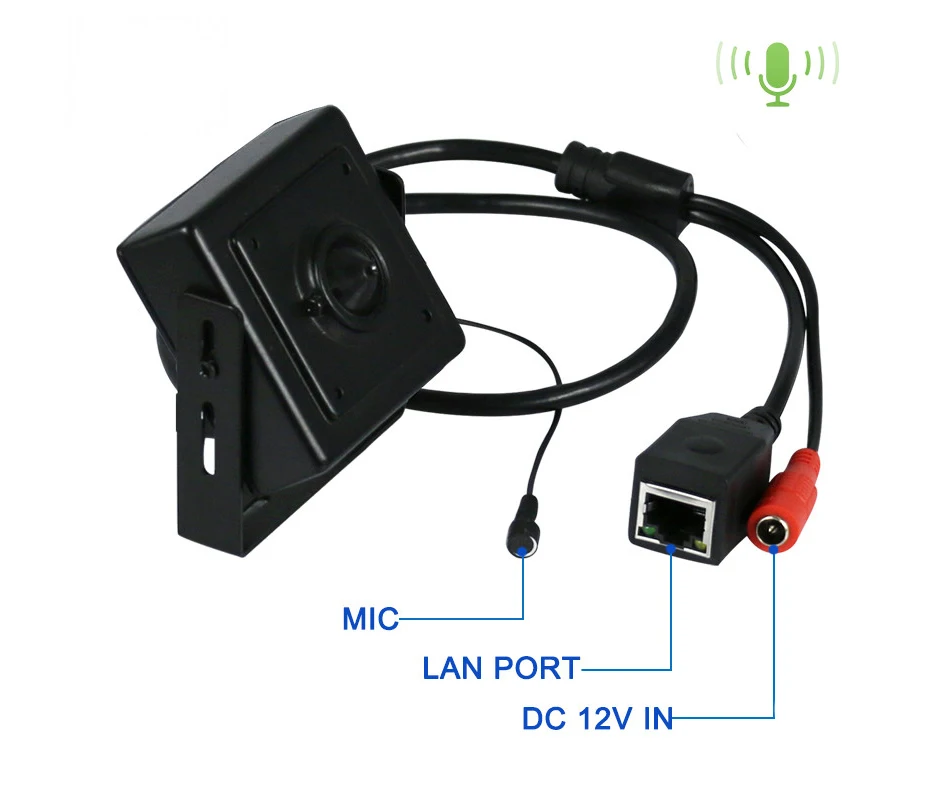 Hiseeu HD 720P 1.0MP CCTV камера безопасности IP с микрофоном домашняя сетевая камера видеонаблюдения P2P мобильный доступ