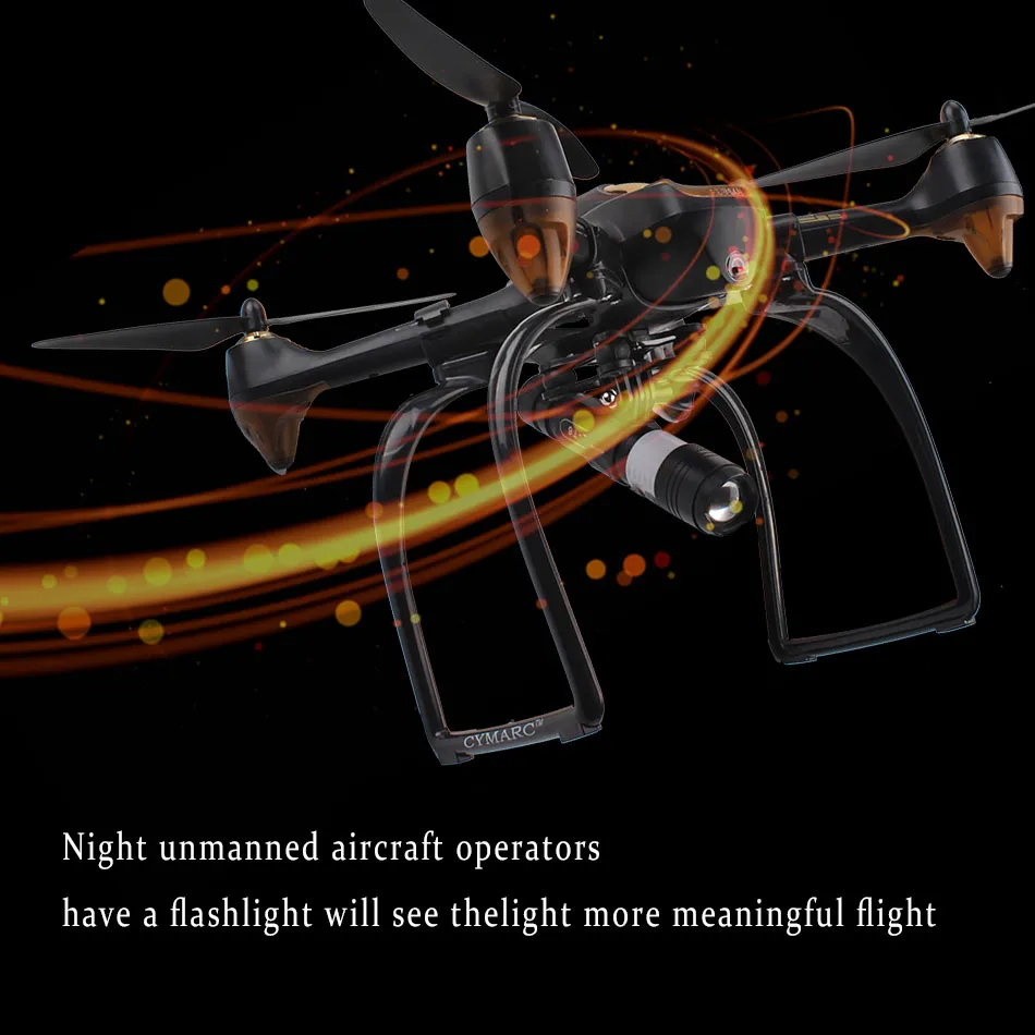 Набор для защиты Propeller Blade cymark Black обновленный комплект фонарика Hubsan H501S детали
