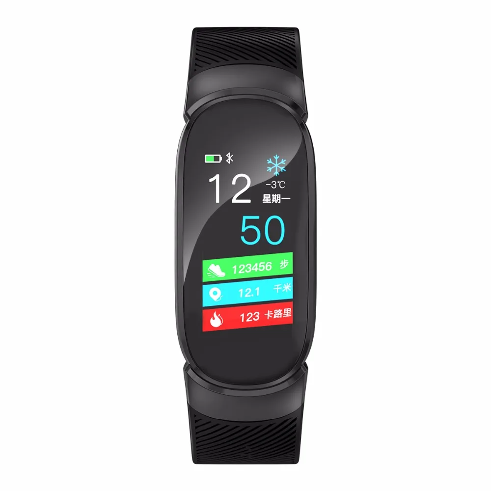 

New Sports Waterproof Smart Watch Women Smart Bracelet Band Bluetooth Heart Rate Monitor Fitness Tracker Smartwatch Metal Case