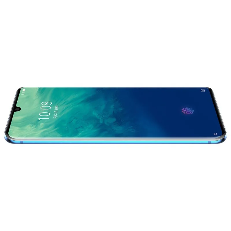 Оригинальный мобильный телефон zte Axon 10 Pro Snapdragon 855 48MP 3x зум изогнутый край экран