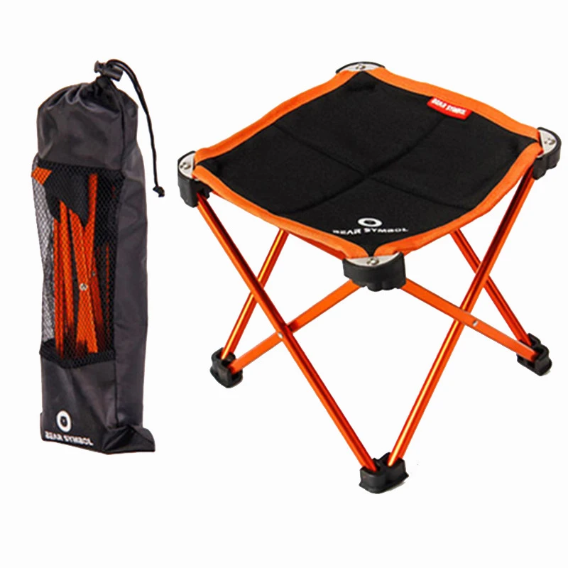 Легкий открытый Компактный портативный алюминиевый складной табурет для