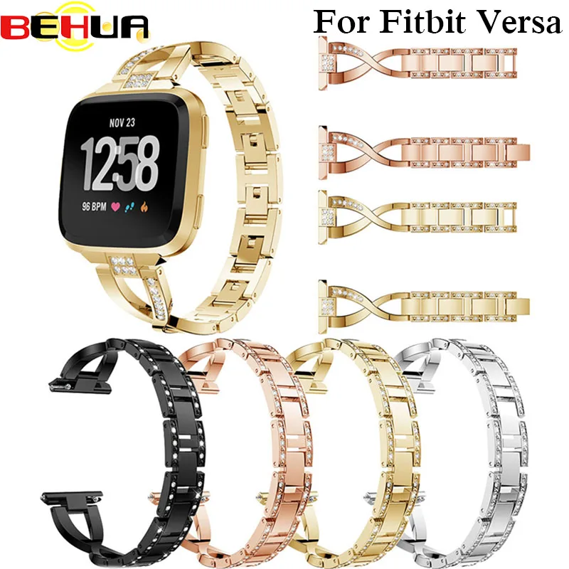 Ремешок для часов из хрустального сплава металлический браслет регулируемый