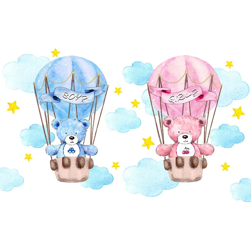 Индивидуальные 8ft cute bear baby shower вечерние фото фон для гостей Фотостудия фоны|Фон