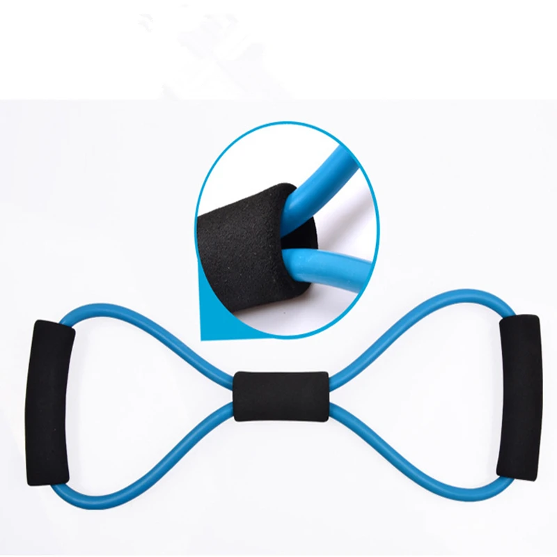 Фитнес Эспандеры латекс обучение эластичные спортивные полосы тянуть веревку