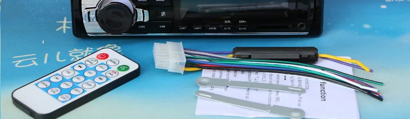 12 В Bluetooth стерео радио MP3 аудио плеер 5 В зарядное устройство / APE / FLAC / MP3 / FM / USB / SD / AUX-IN / автомобильная электроника в тире 1 DIN