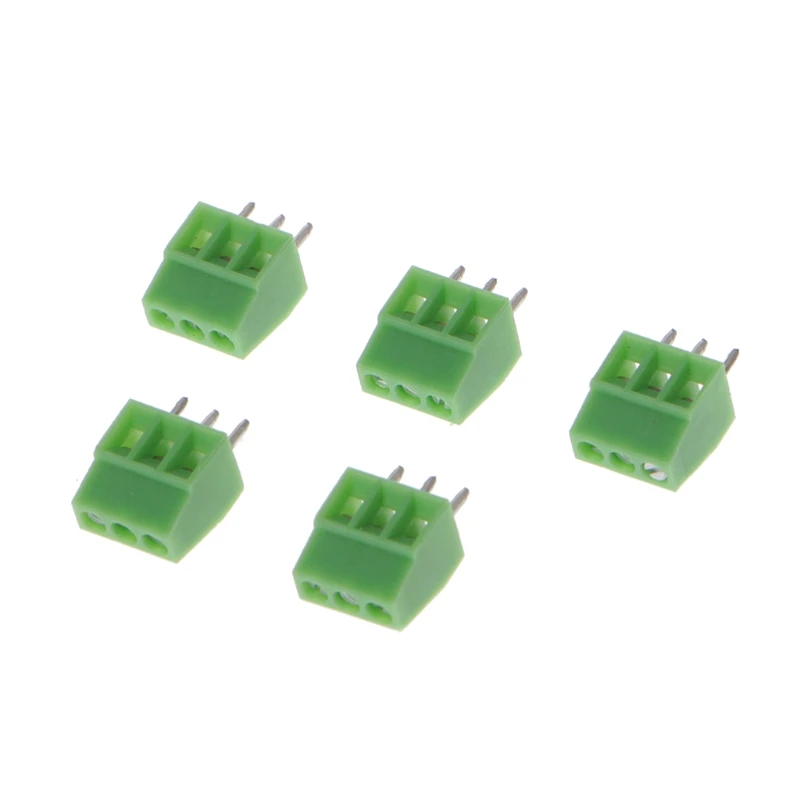 10 шт. 2Pin 10Pin Винтовые клеммные колодки для монтажа на печатной плате коннектор 2 54