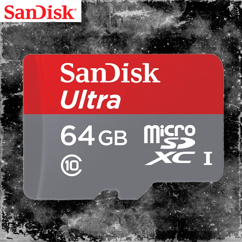 SanDisk ультра Оригинальная карта памяти 256 ГБ 128 Гб 64 SDXC 32 16 SDHC usb flash C10 micro sd TF карты