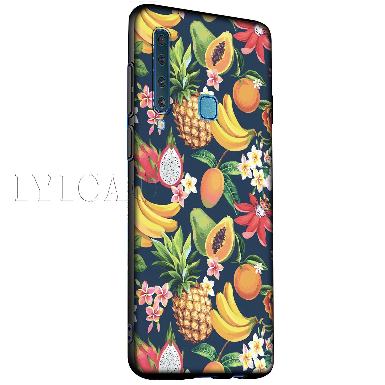 IYICAO Fresh summer fruit Silicone Soft Case for Samsung Galaxy A6 Plus A9 A8 A7 2018 A3 A5 2016 2017 Note 9 8 |