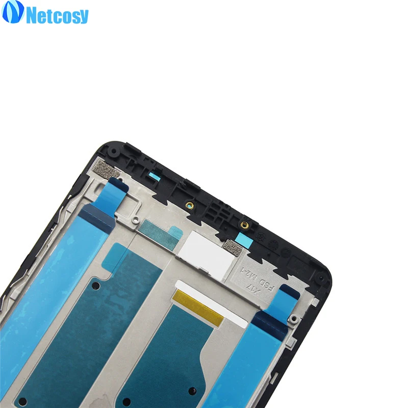 Netcosy для Redmi Note 4x передний ЖК корпус средняя рамка лицевой панели Запасные детали