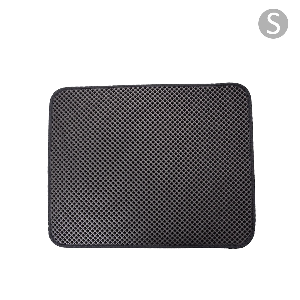 Двухслойный водонепроницаемый коврик для кошачьего туалета высокая