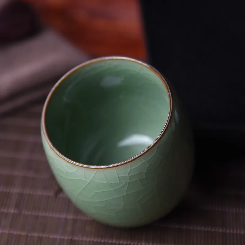 MHV Longquan celadon образец чашки чая керамическая креативная чашка кунг фу чайная со
