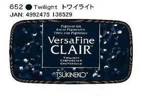 Tsukineko чернильные подушечки VersaFine CLAIR чернильные подушечки пигментные чернила быстрая сушка Япония - Цвет: 652