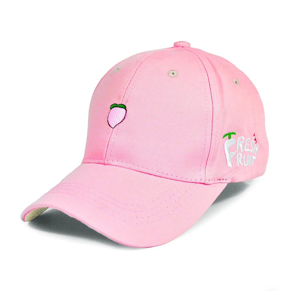 Модные женские туфли Бейсбол Кепки с фруктами Обувь для девочек Casquette Snapback S Шапки