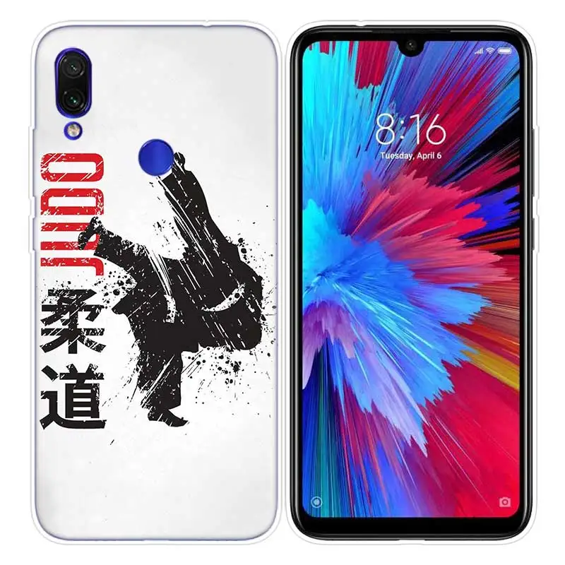 06 Чехол для телефона дзюдо тхэквондо для Xiao mi Red mi Note 7 7S K20 Y3 GO S2 6 6A 7A 5 Pro mi Play 9T A1 A2 8 Lite Poco F1 - Цвет: 06