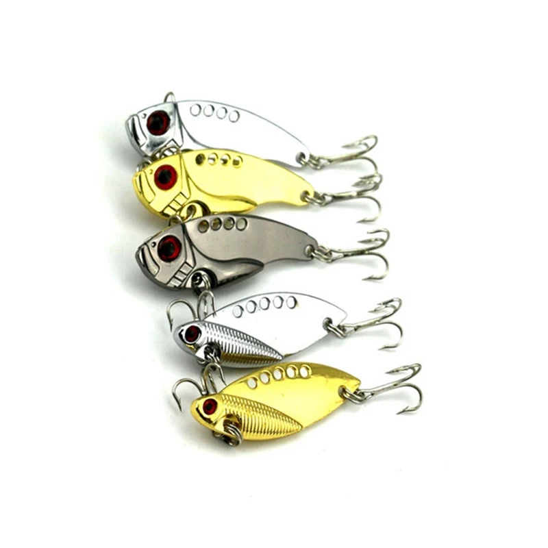 Хит продаж 5 шт. металлическая рыболовная приманка басовая ложка кривошипная
