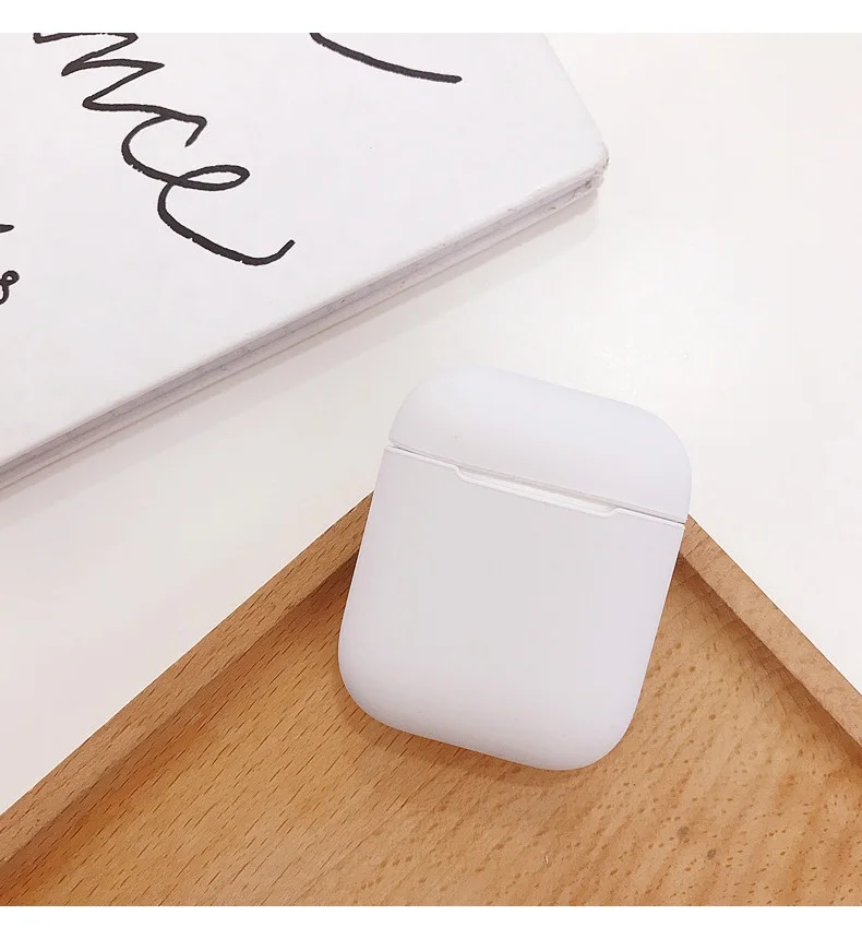 White Милый мультяшный Bluetooth беспроводной Чехол для наушников для Apple AirPods силиконовый чехол для зарядки наушников для Air pods защитный чехол - Цвет: White