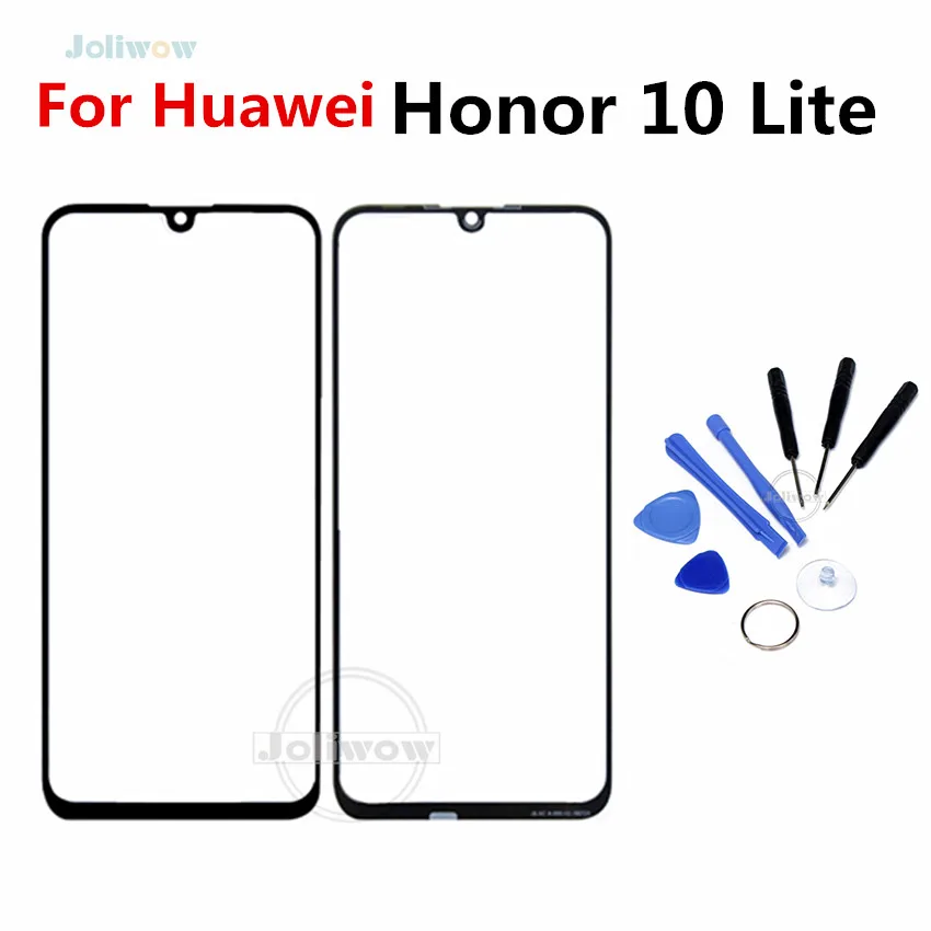 Сенсорная панель для Huawei Honor 10 Lite передняя внешняя стеклянная линза сенсорная