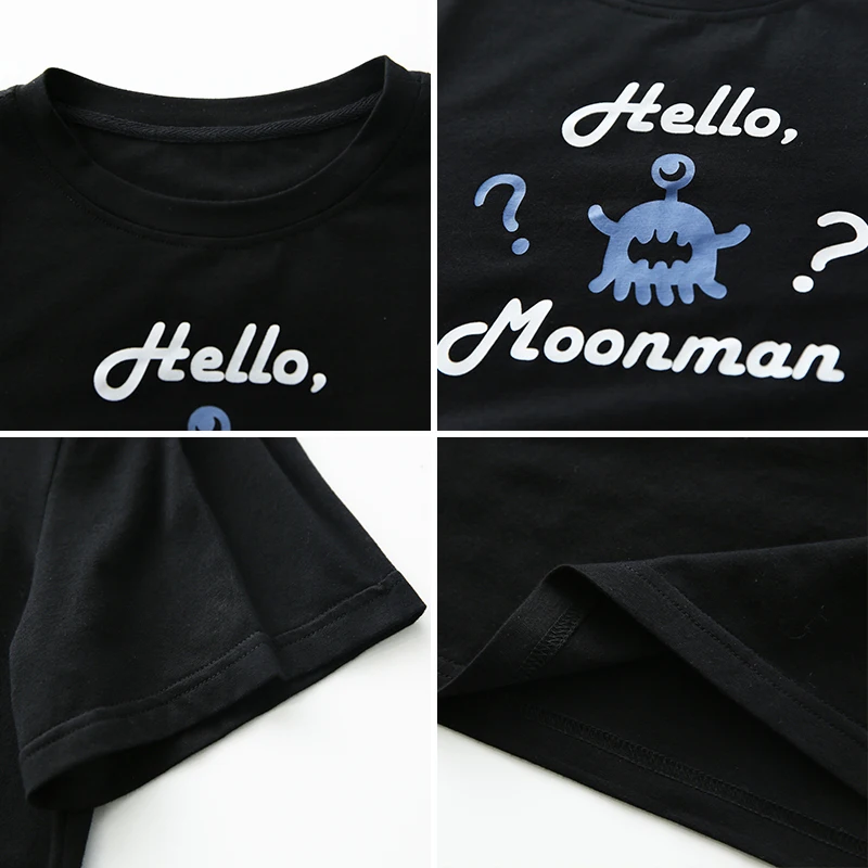 Princess sweet lolita T-shirt Original design summer Japanese studentsɻlack cotton short sleeve loose women BYJ096 Женская одежда