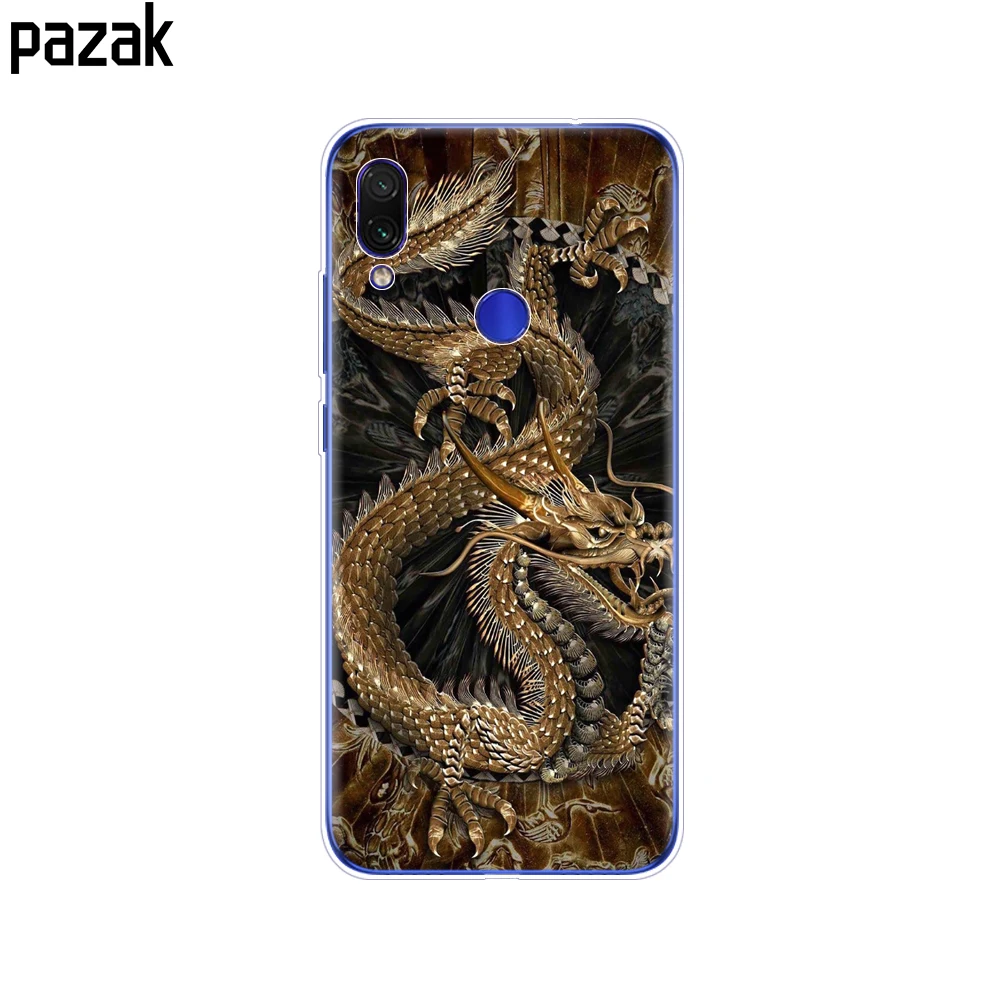 Чехол для Xiaomi Redmi Note 7, 6,3 дюйма, силиконовый чехол из мягкого ТПУ с рисунком для Xiaomi Redmi 7, чехол 6,26 дюйма, Fundas Coque Redmi Note7, чехол - Цвет: 34247