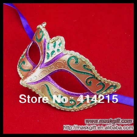 2016 Горячая Распродажа Высокое качество Фиолетовый Зеленый Золотой Марди Гра