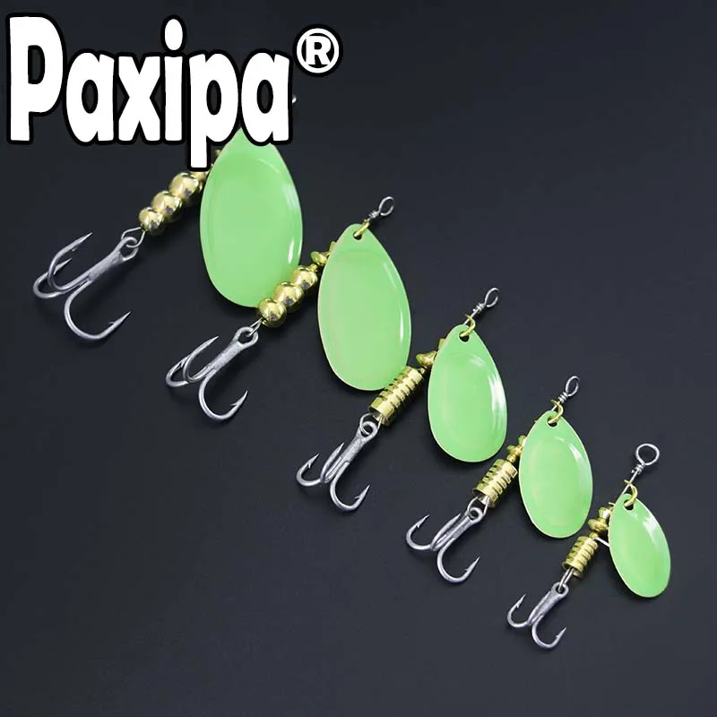 1 pc Spinner Bait Lure 1.4g to 14g Treble Hook Spoon Artificial Metal Fishing Bass Hard | Спорт и развлечения