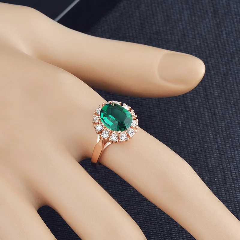 Ювелирные изделия Романтический Природы Кольцо Кристалл кольцо для Для женщин |