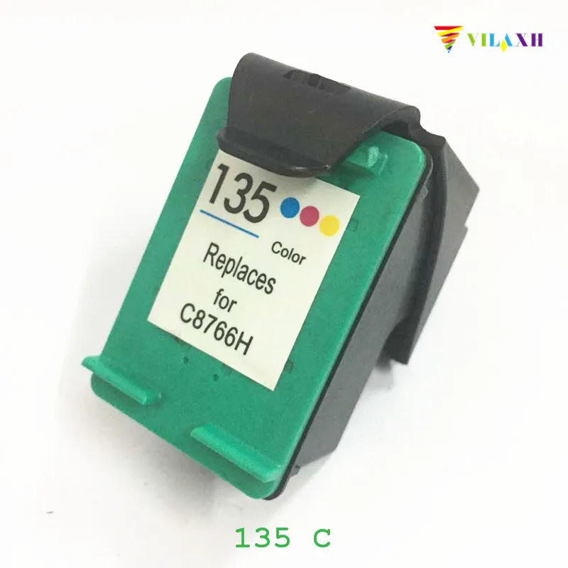 Совместимый чернильный картридж vilaxh замена для HP 135 принтера Deskjet 460 5743 5940 5943 Photosmart