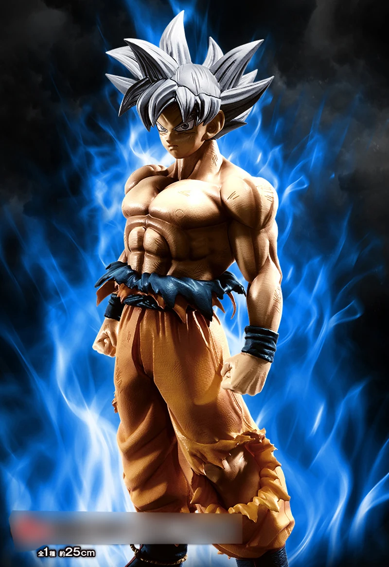Хит японского аниме Dragon Ball Super Jiren VS Ultra Instinct &quotOmen&quot Goku 26 см ПВХ фигурку Модель