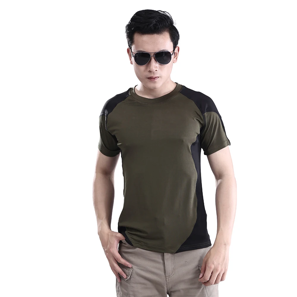 

Army T-shirt ,esdy Summer Short Sleeve O-neck Men Sport T Shirt Outdoor Wear Quick Dry Military Tactical Combat Camp Tops&tees